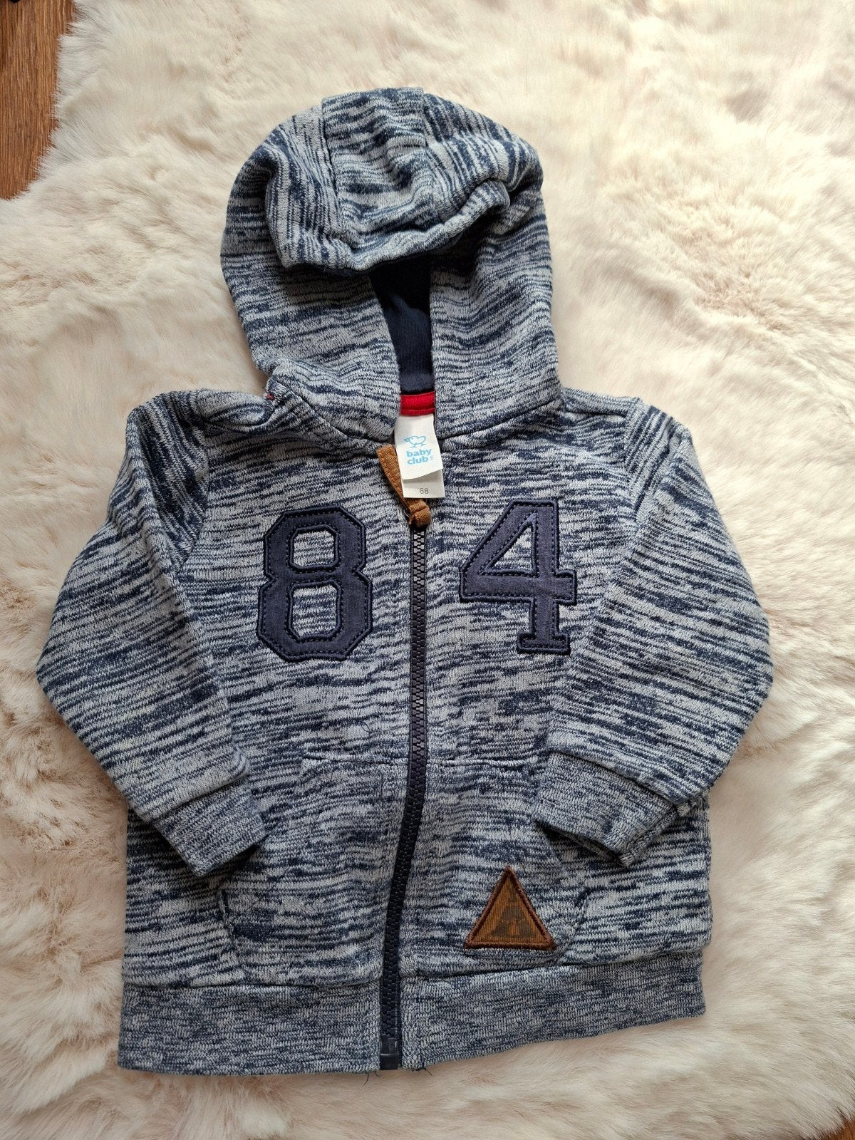 C&A babyclub vest maat 68 z.g.a.n., Ophalen of Verzenden, Zo goed als nieuw, Meisje, Truitje of Vestje
