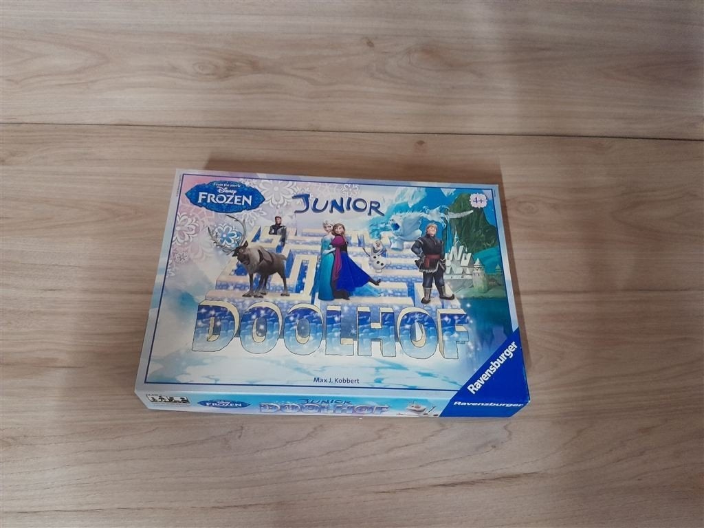 Junior doolhof disney frozen - s1525, Verzenden, Zo goed als nieuw