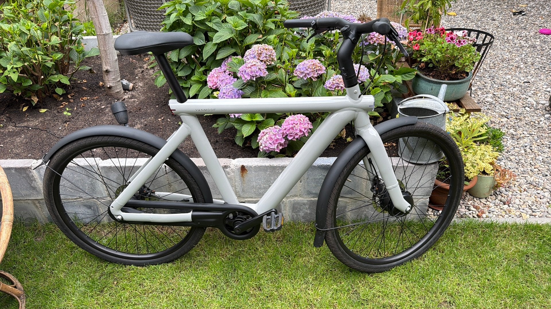 VanMoof S5 – Light Grey – Slechts 308 km – 32 km/u Upgrade, 59 cm of meer, Ophalen, Zo goed als nieuw, Vanmoof