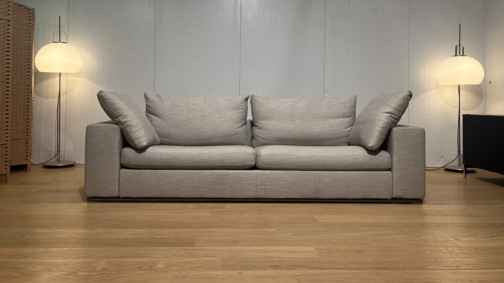 NIEUW GESTOFFEERD Flexform Groundpiece 4-Zits + Kussens
