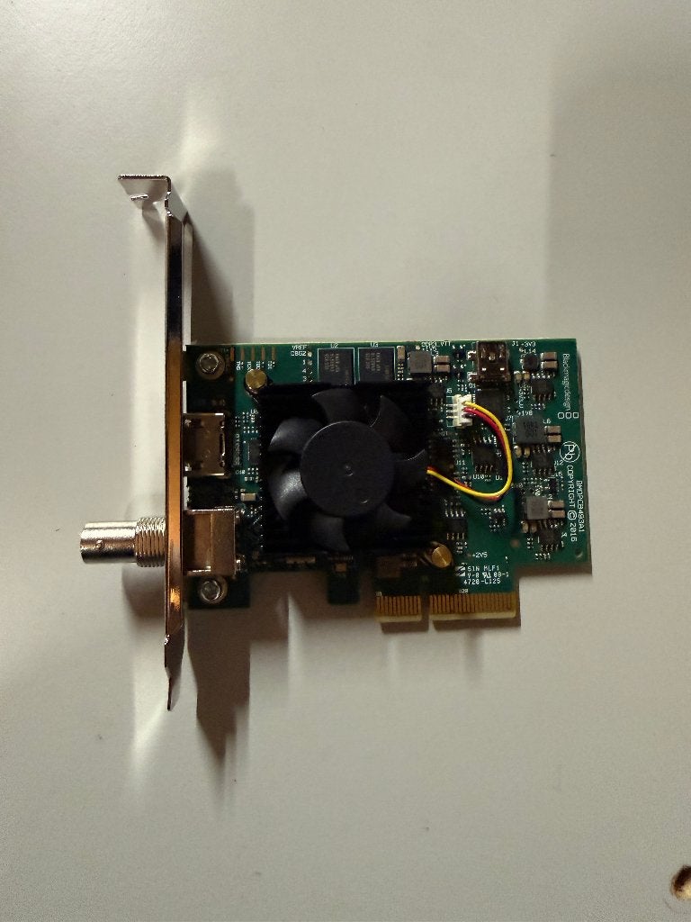 Decklink mini recorder 4K PC kaart, Blackmagic, Ophalen of Verzenden, Zo goed als nieuw