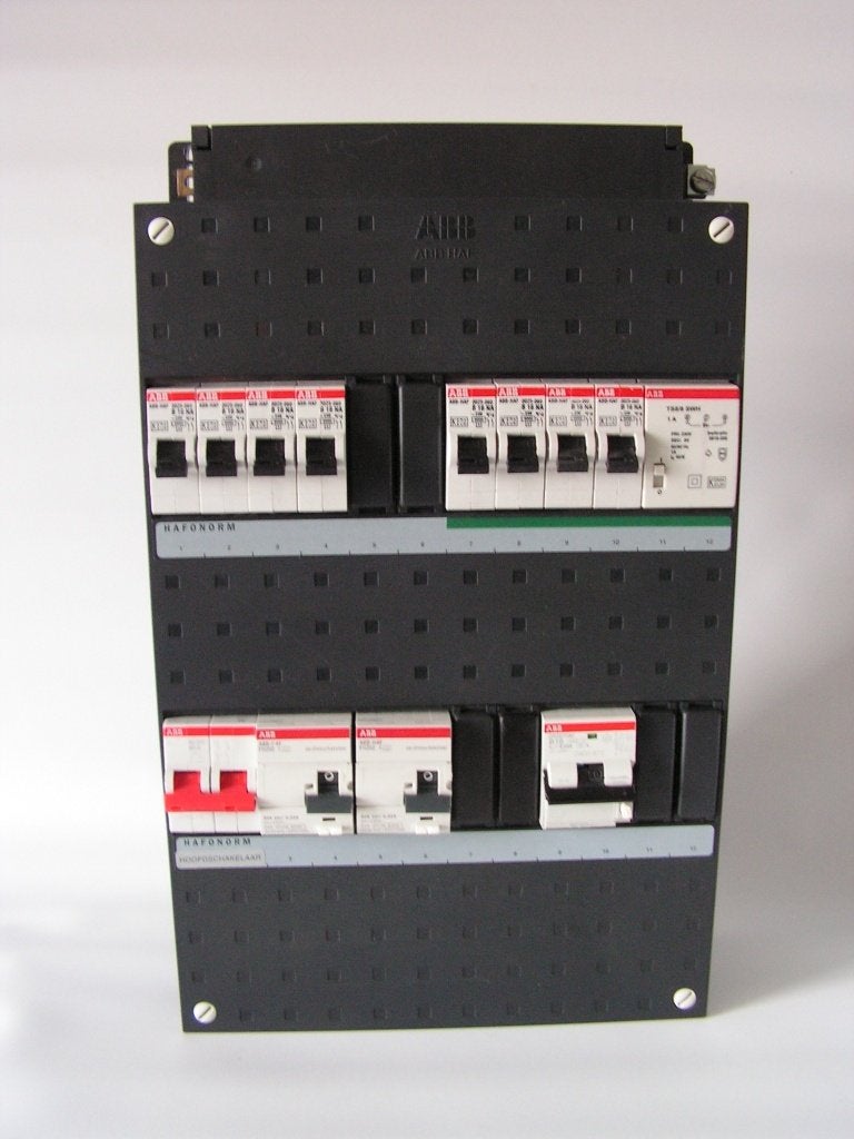 KEURIGE ABB 1-fase busboard groepenkast met 8 groepen, Ophalen of Verzenden, Zo goed als nieuw, Overige typen