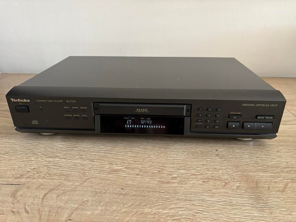 Technics SL-PG3 Compact Disc Speler - Uitstekende Staat, Ophalen of Verzenden, Zo goed als nieuw