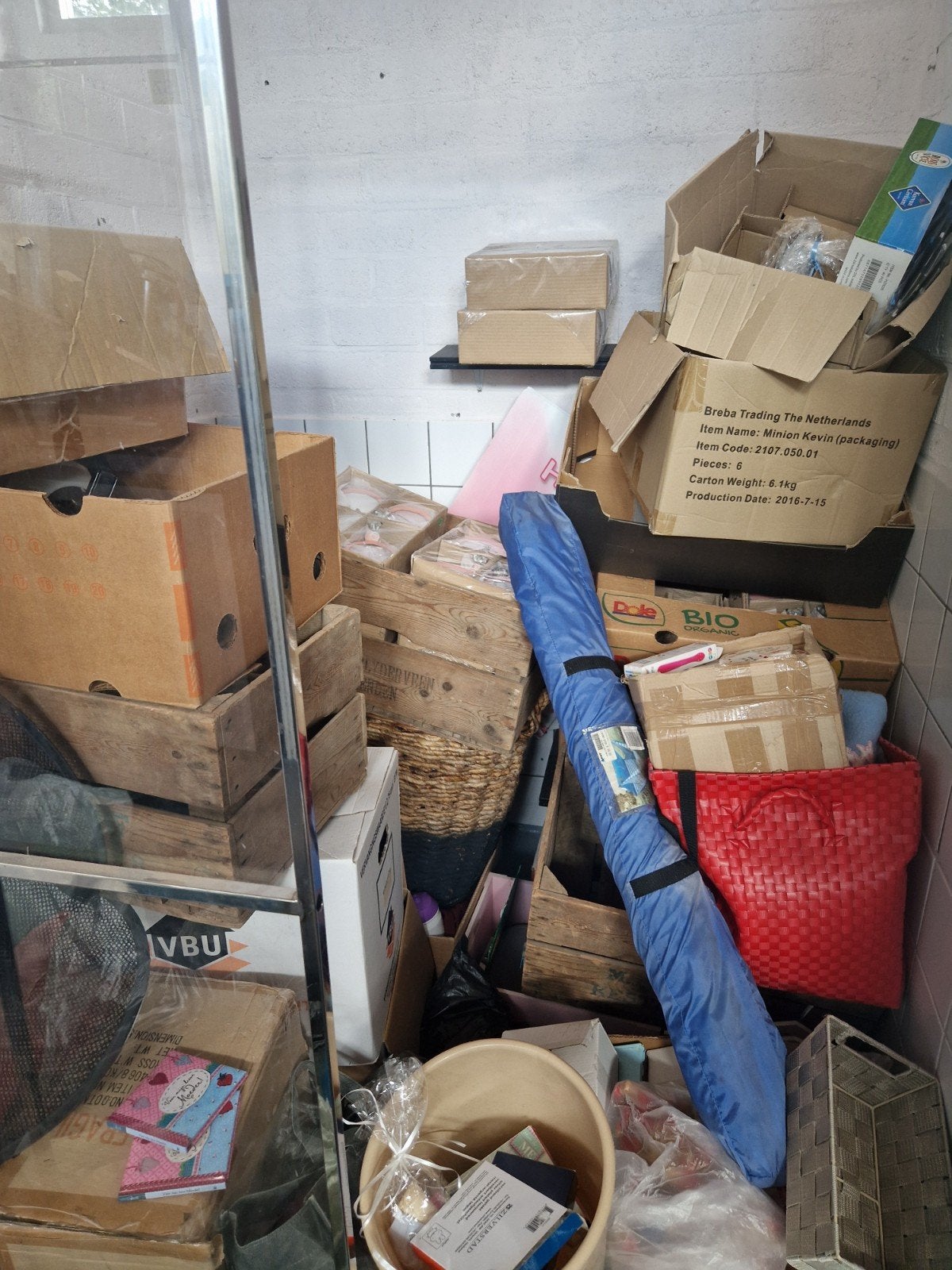 partij rommelmarktspullen, Ophalen, H, E, P