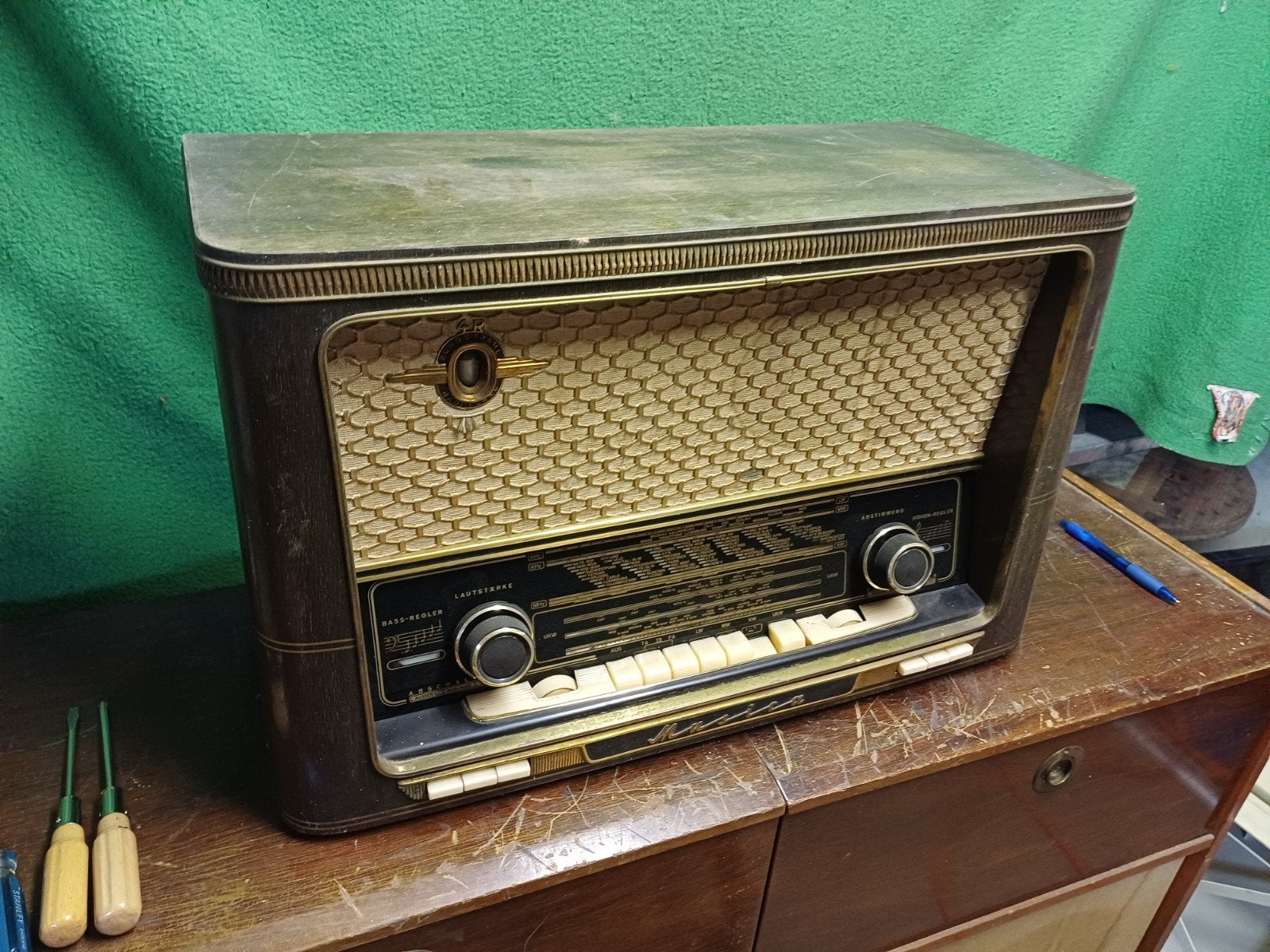 graetz musica 4R417 buizenradio, Ophalen