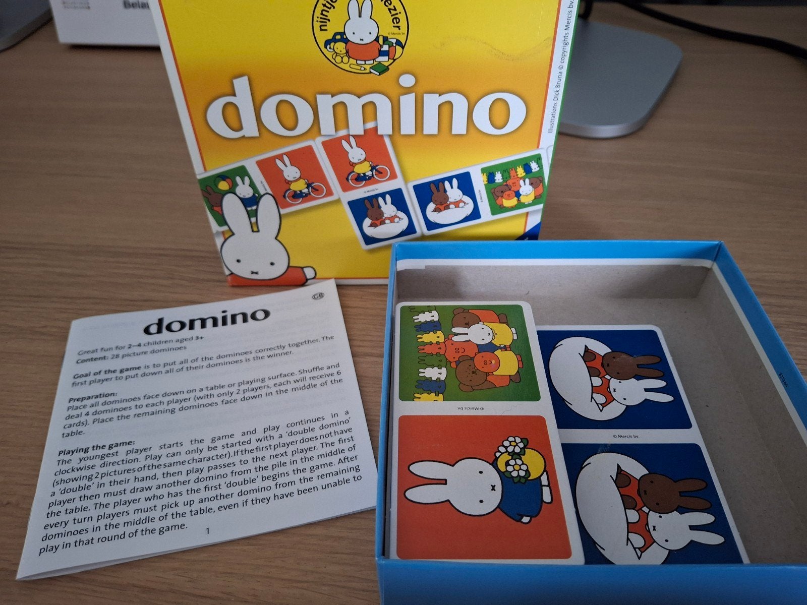 Nijntje Domino Spel - Leuk voor Kinderen, Hobby en Vrije tijd, Gezelschapsspellen | Bordspellen, Een of twee spelers, Ophalen of Verzenden