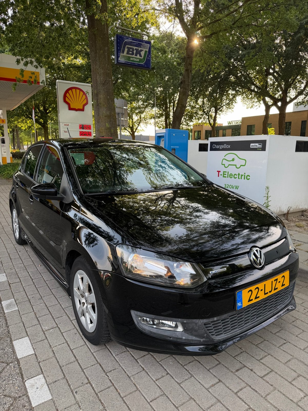 Volkswagen Polo 1.2 TDI 55KW BM 2010 Zwart, Voorwielaandrijving, 74 pk, 1199 cc, 96 €/maand