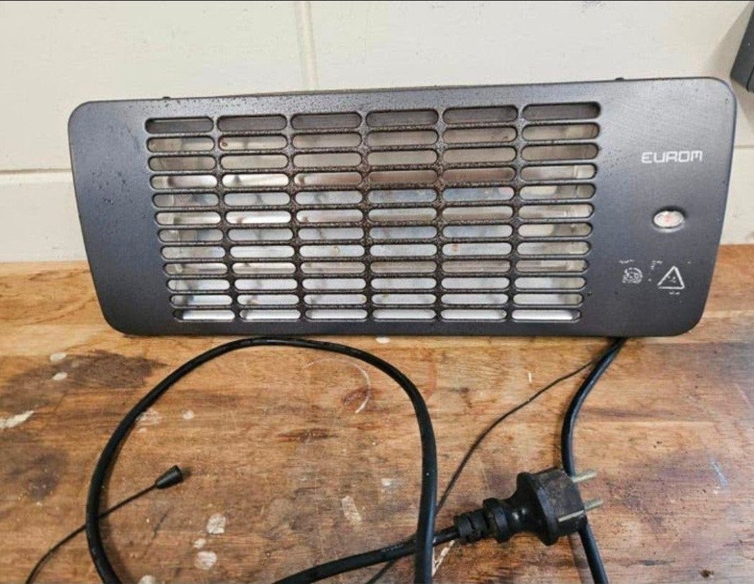 Eurom kachel - Gebruikte elektrische verwarming, Gebruikt, Minder dan 30 cm, Kachel, Minder dan 60 cm