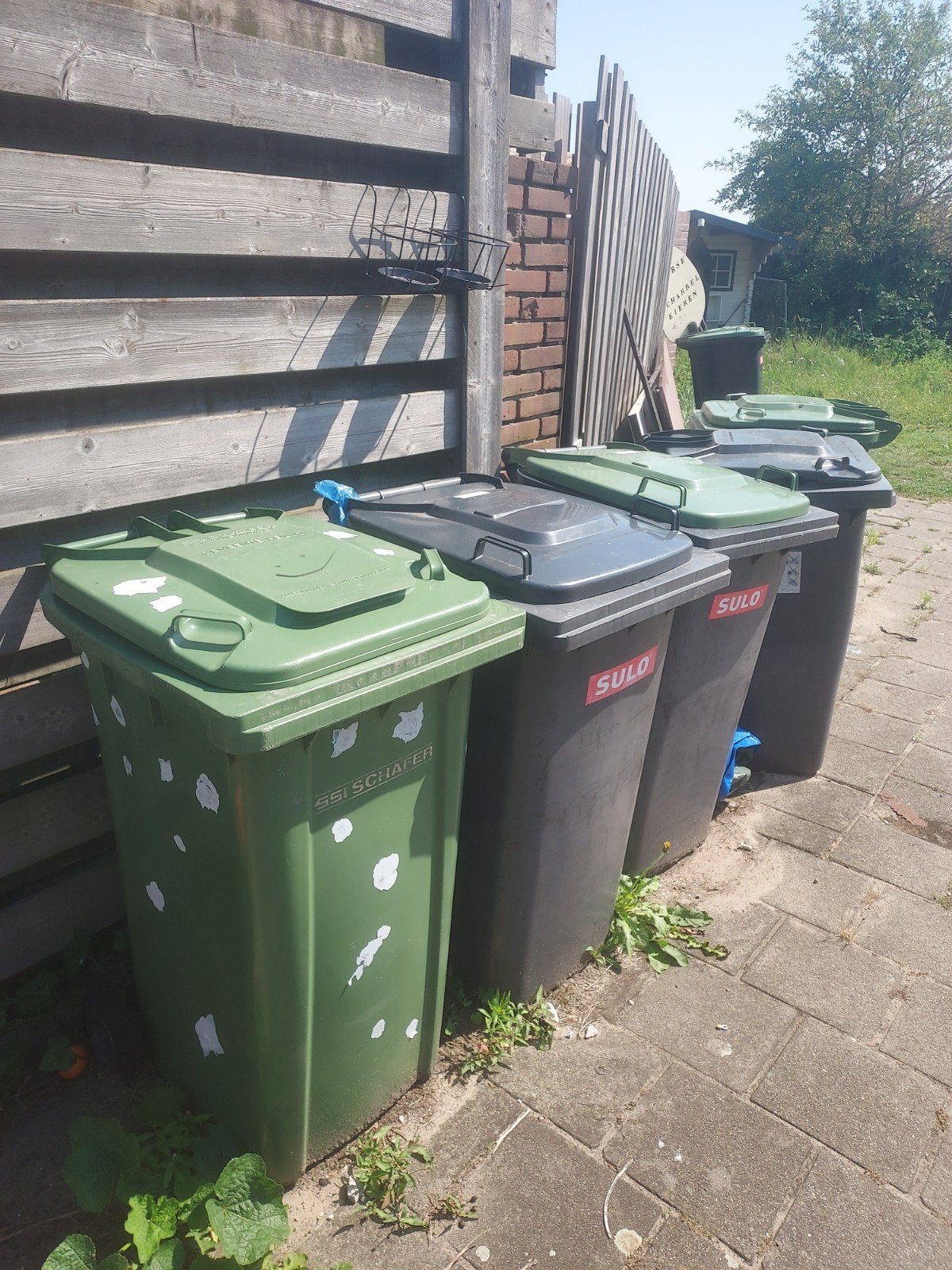 Kliko afval container, Ophalen of Verzenden, Kunststof, Containerberging