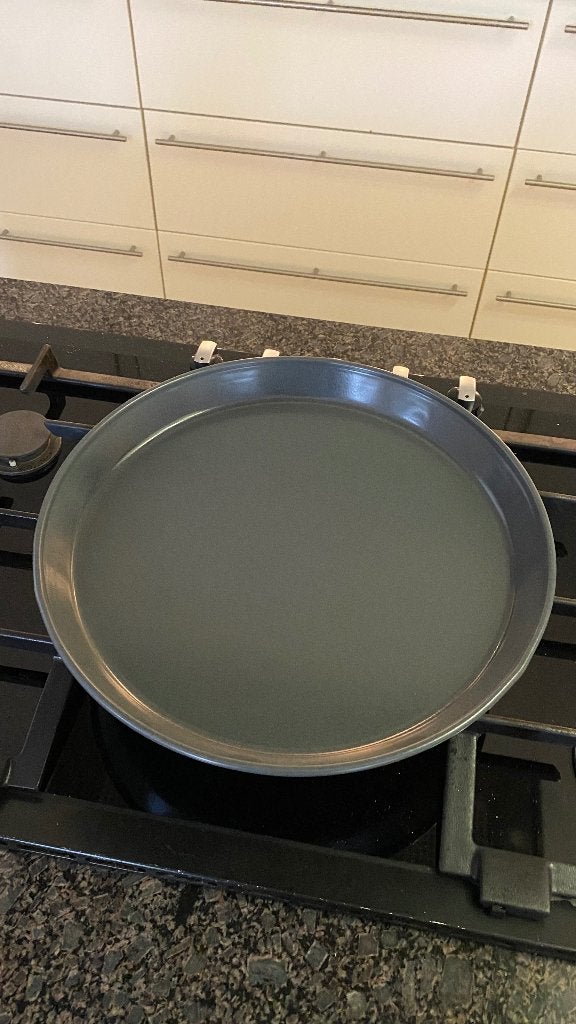 Siemens pizzavorm emaille / geëmailleerd 35,7cm - grijs, Overige typen, Nieuw, Ophalen of Verzenden, Metaal