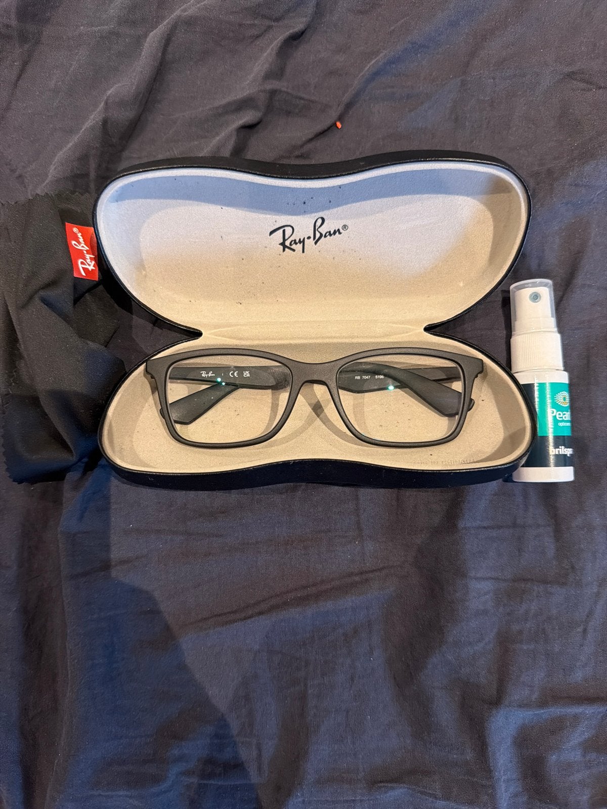 Ray-Ban bril op sterkte (niet sterk), Ophalen, Gebruikt, Zwart, Ray-Ban