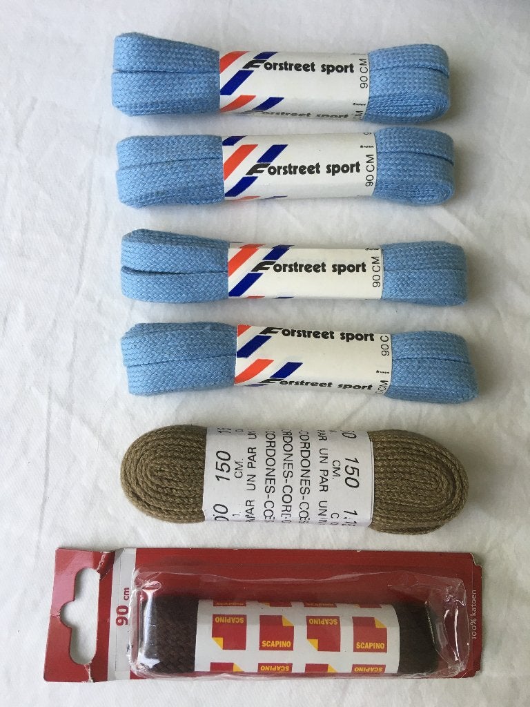 9 veters: bruin, blauw, fluogeel, oranje NIEUW 0,50 euro p/p, Ophalen of Verzenden, Nieuw, Bruin, Overige typen