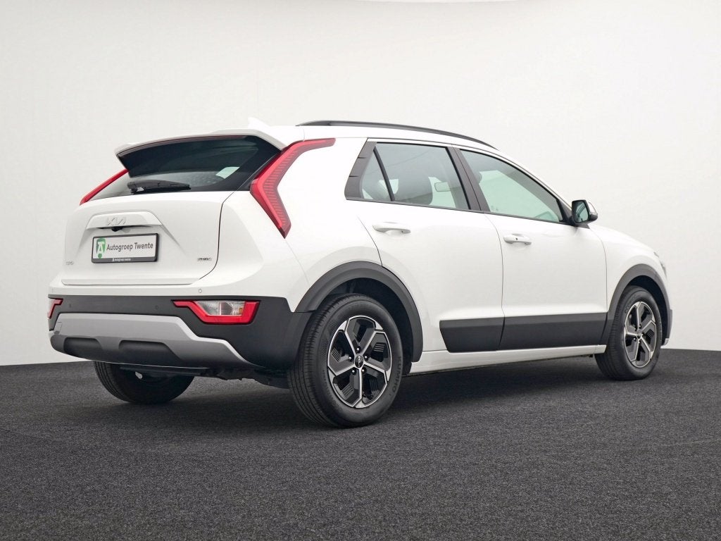 Kia Niro 1.6 GDi PHEV Dynamic Line | Stoelverwarming, Auto's, Stof, Gebruikt, Wit, Plug-in hybride