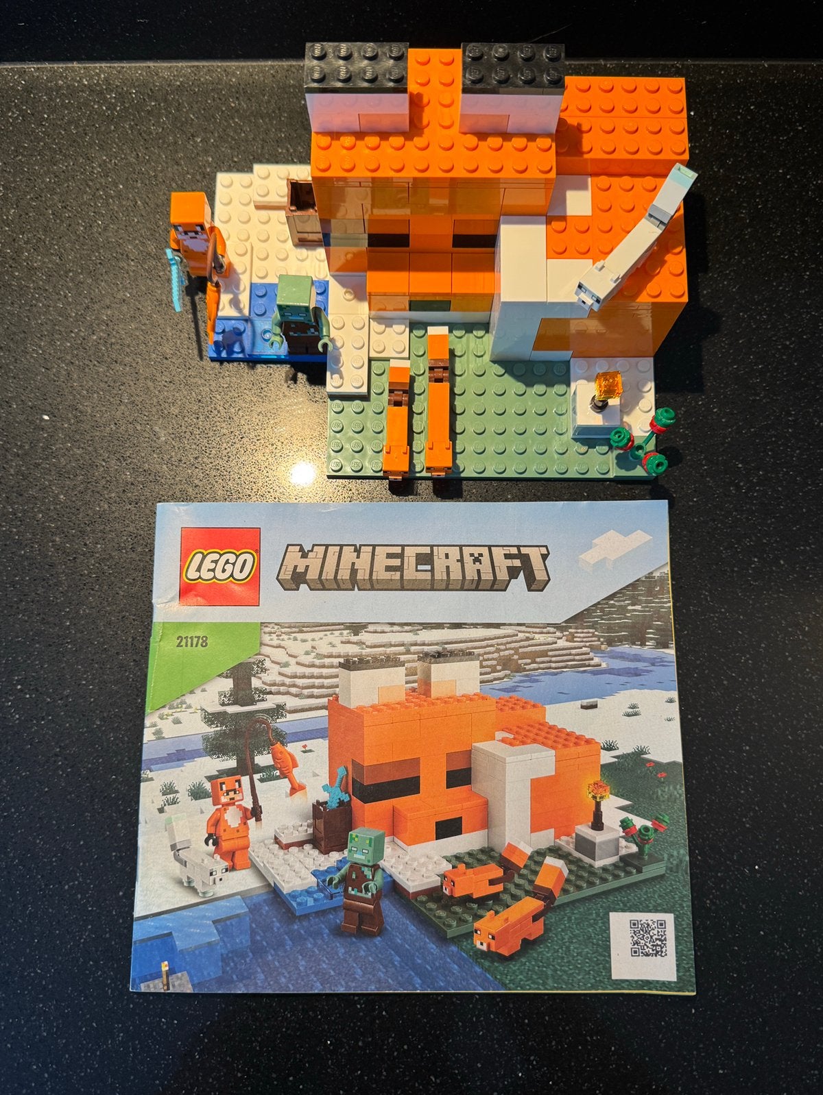 Lego minecraft 21178, Ophalen, Zo goed als nieuw