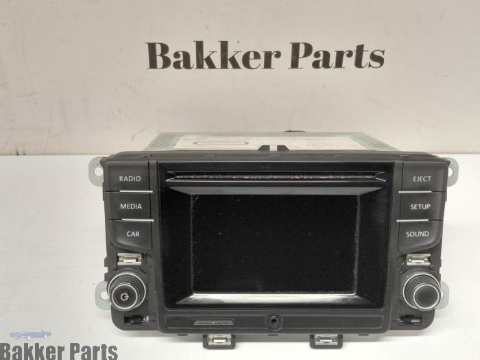 Radio CD Speler van een Volkswagen Polo, Auto-onderdelen, Gebruikt, -, Volkswagen, -