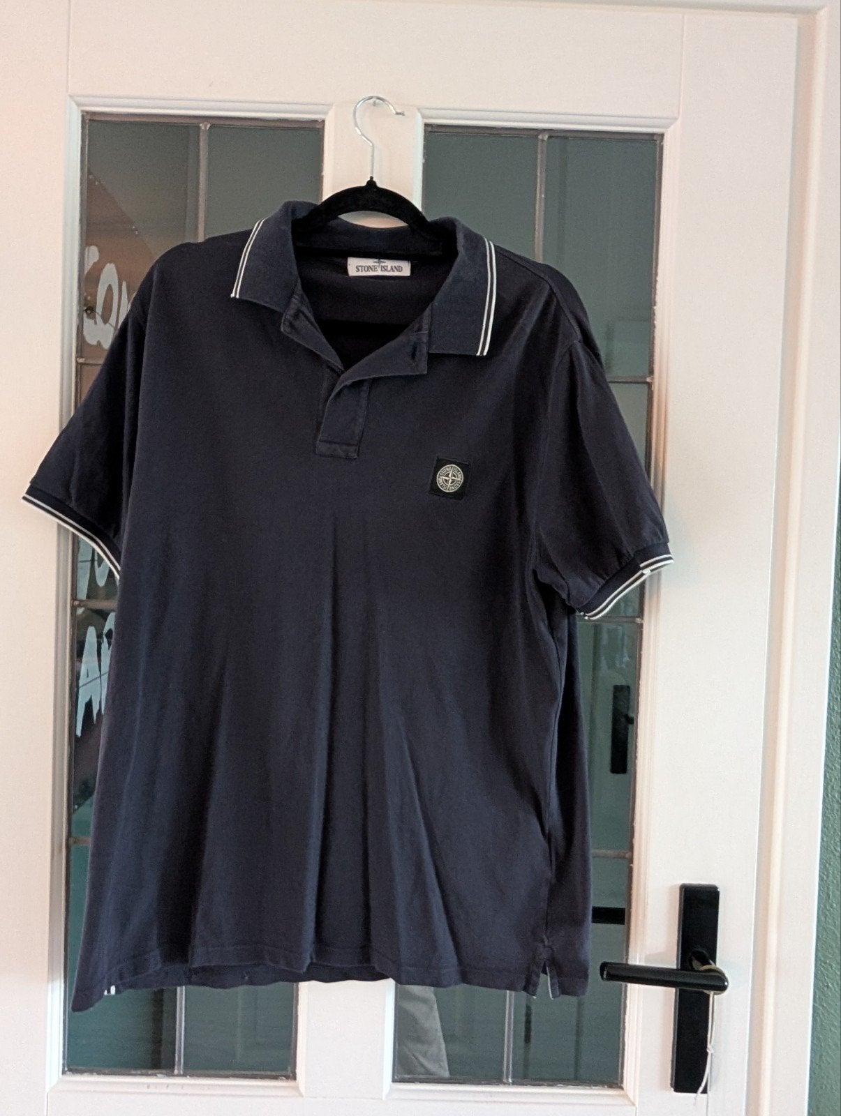 Stone Island Polo Shirt XXL - Donkerblauw, Blauw, Overige maten, Ophalen of Verzenden, Stone Island