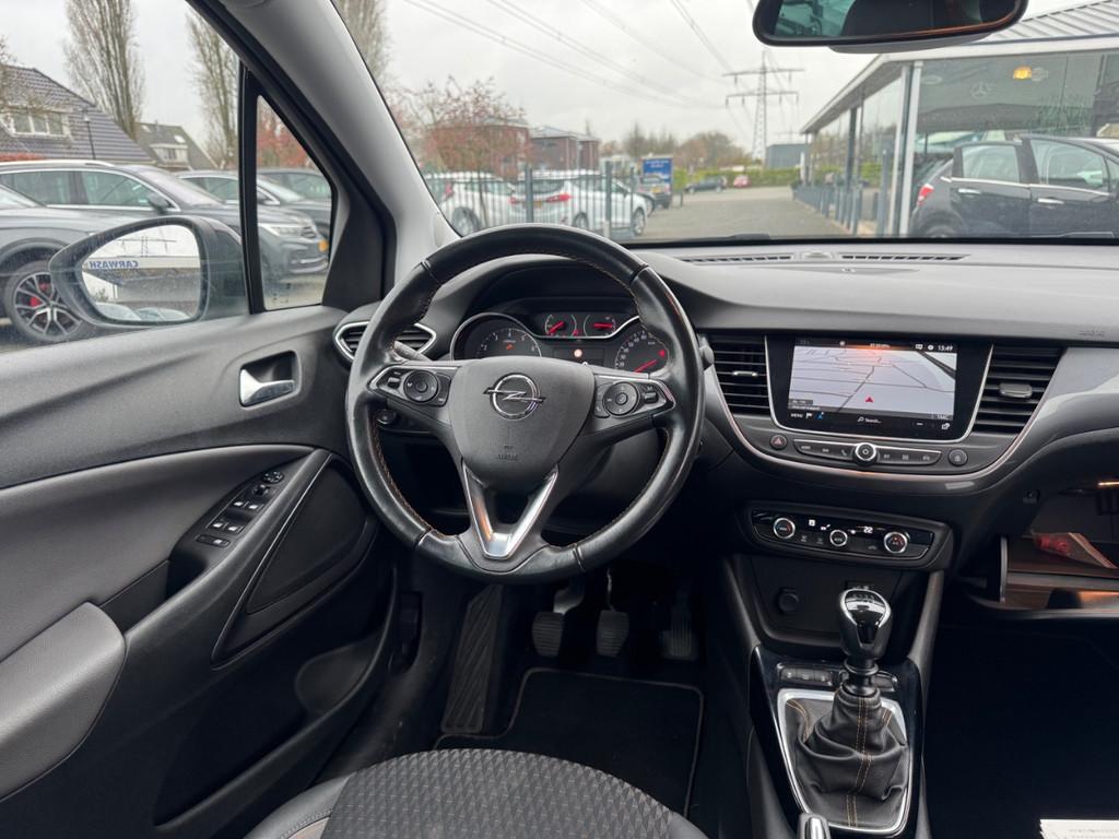 Opel Crossland X 1.2 Turbo | Innovation | Airco | Cruise | N, Auto's, Voorwielaandrijving, Bluetooth, 840 kg, Gebruikt