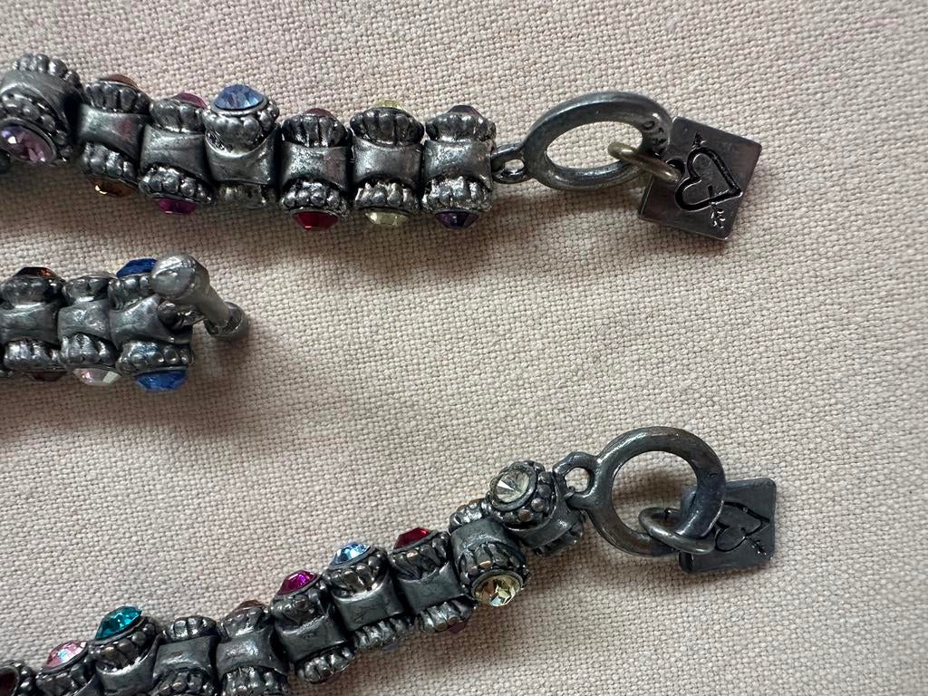 Otazu ketting en armband, Met kristal, Overige materialen, Gebruikt, Ophalen of Verzenden