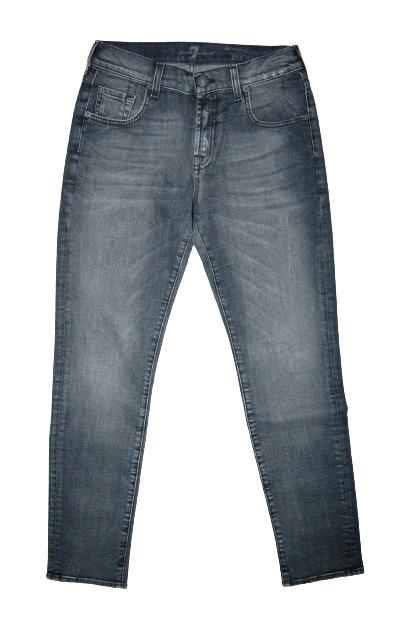 7 Seven For All Mankind jeans, Relaxed Skinny, Mt. 25 / S, Verzenden, Zo goed als nieuw, W28 - W29 (confectie 36), Grijs