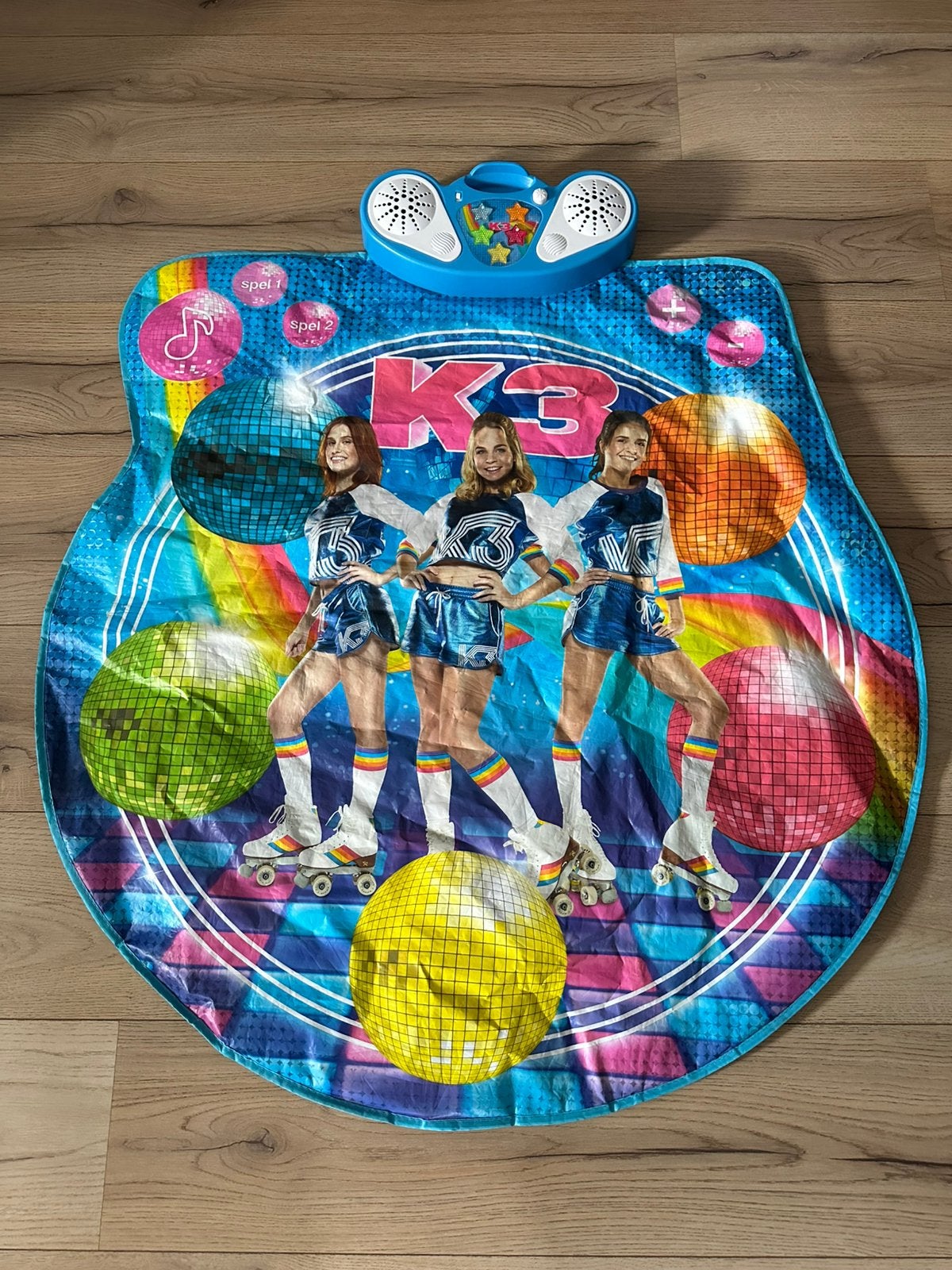 Dansmat k3, Ophalen, Zo goed als nieuw