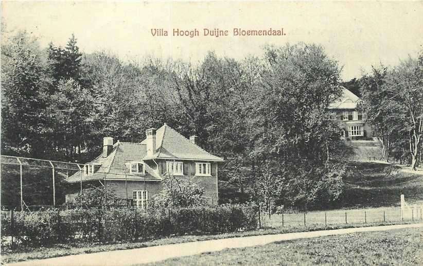 380-785-027 Bloemendaal Villa Hoogh Duijne, Verzenden, Voor 1920, Noord-Holland