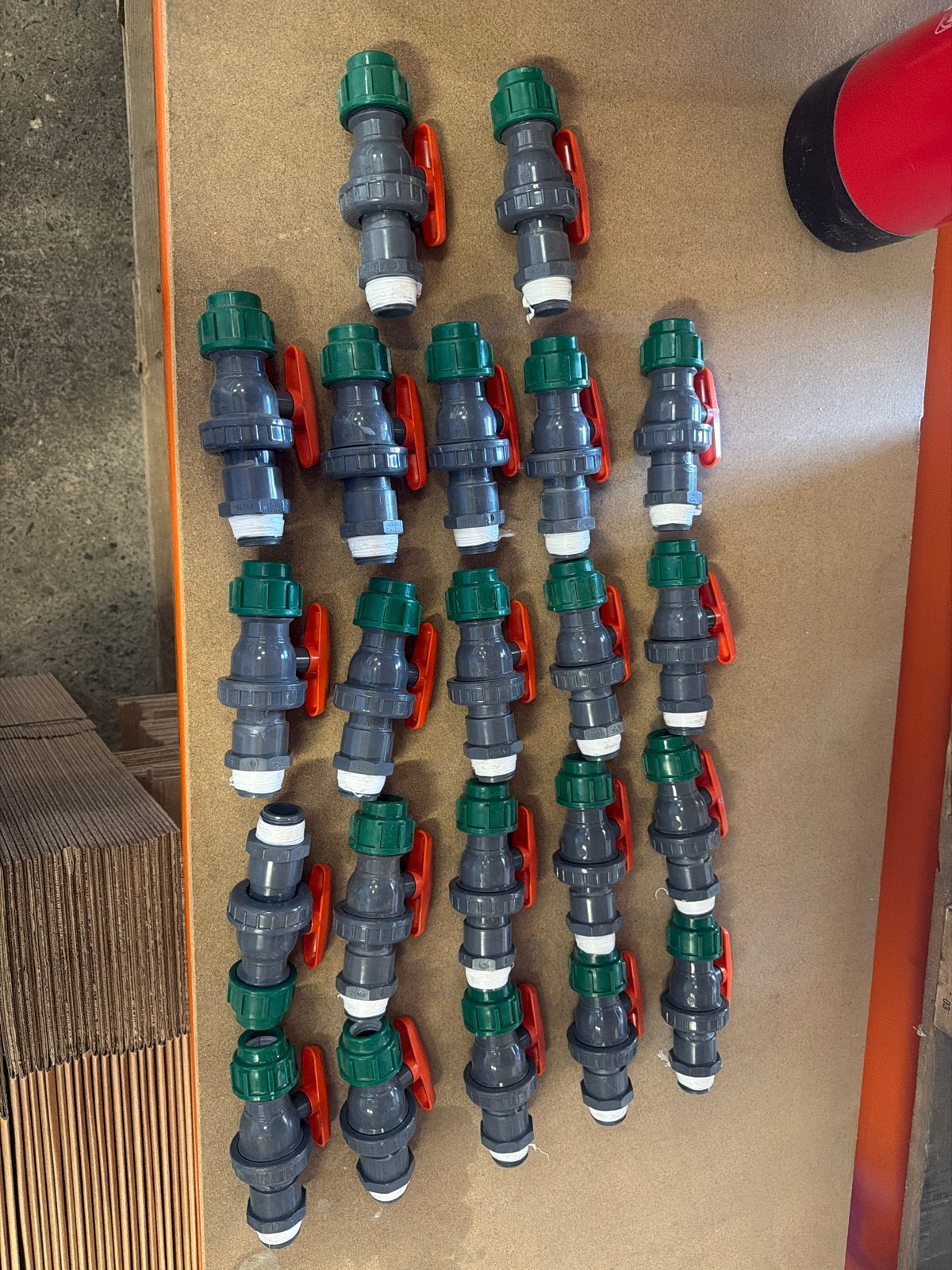 22x Slangafsluiter PVC/PE ø32/40x32, Ophalen of Verzenden, Gebruikt, Overige typen