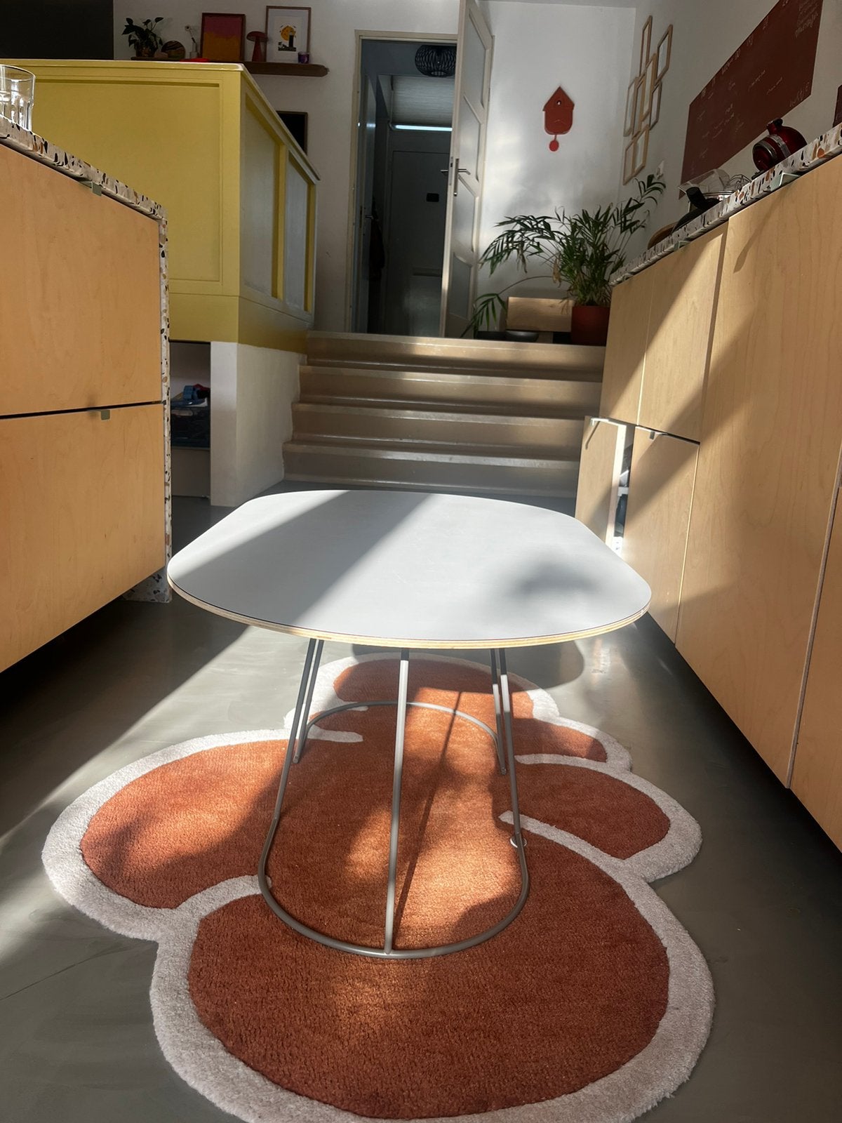 Muuto Airy salontafel, Huis en Inrichting, Ophalen of Verzenden, Rechthoekig, 100 tot 150 cm, 50 tot 100 cm