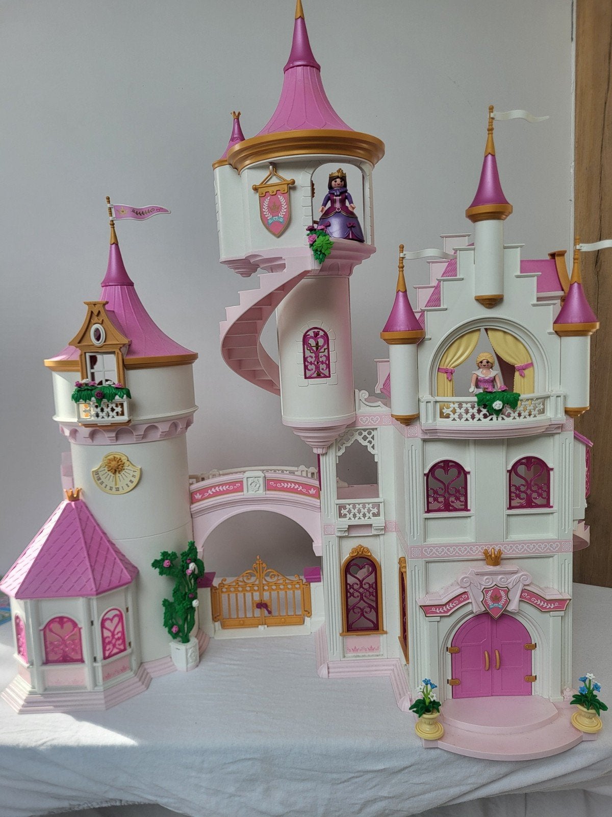 Playmobil Princess groot prinsessenkasteel 70447, Kinderen en Baby's, Complete set, Ophalen of Verzenden, Zo goed als nieuw, Kasteel/Fort