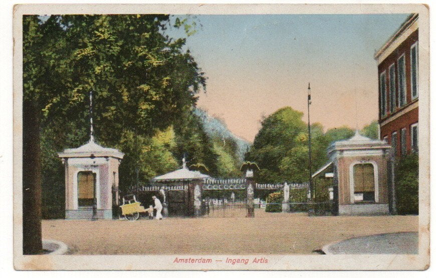 Amsterdam Ingang Artis, Ophalen, 1920 tot 1940, Ongelopen, Noord-Holland