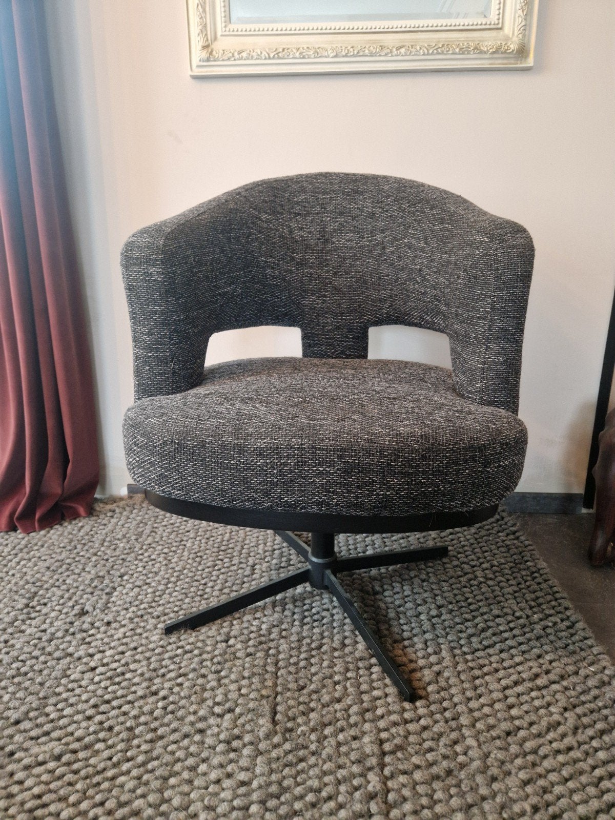 3 draaistoelen Forza Grey Zitmaxx, Ophalen, Zo goed als nieuw, 75 tot 100 cm
