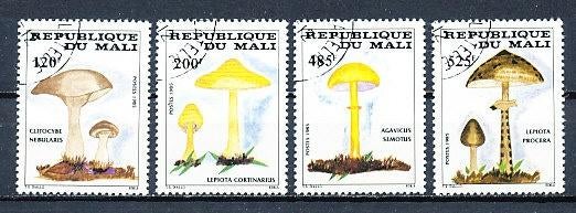 Mali 1985 M1038-1041 gest., Ophalen of Verzenden, Overige landen, Gestempeld