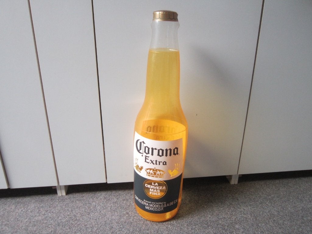 CORONA BIER OPBLAAS FLES, Ophalen, Zo goed als nieuw, Overige typen, Overige merken