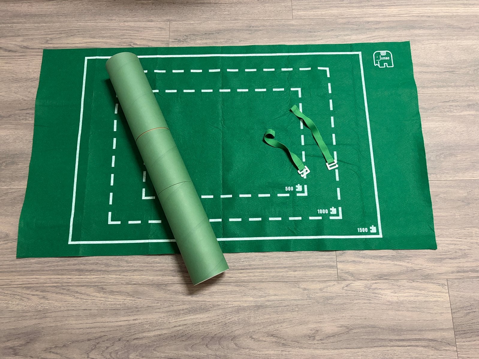 Jumbo puzzelmat oprolbaar, Ophalen, 500 t/m 1500 stukjes, Zo goed als nieuw, Legpuzzel