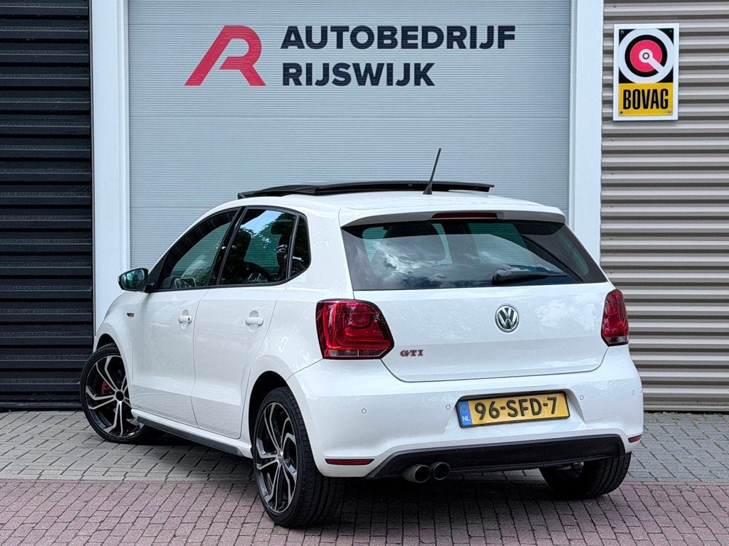 Volkswagen Polo 1.4 TSI GTI Panoramadak/Spotify, Auto's, Volkswagen, Euro 5, 4 cilinders, Wit, Origineel Nederlands