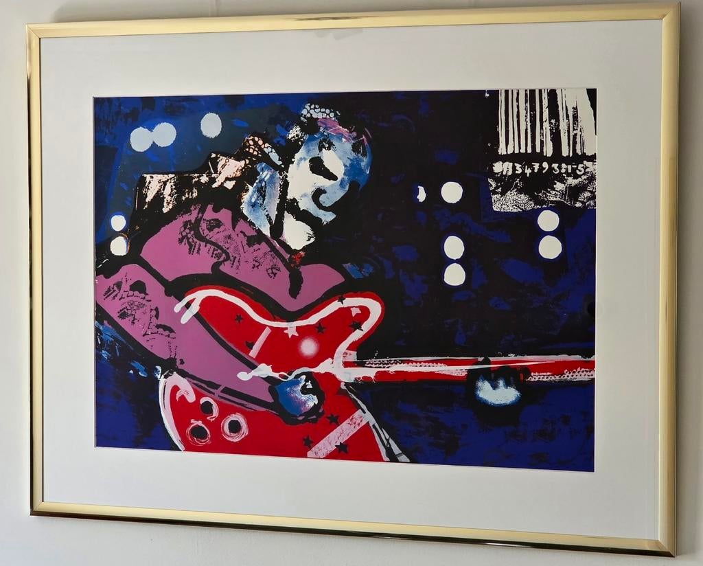 Herman Brood - Jimmy Hendrix - E.A - Handgesigneerd, Ophalen of Verzenden