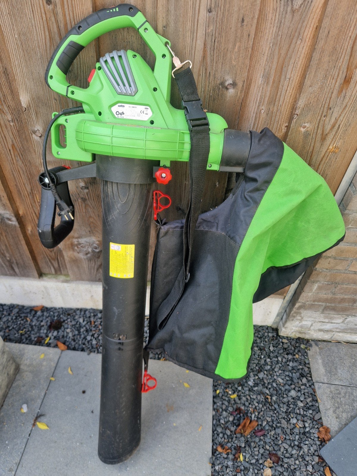 Florabest FLS 3000 B3 Bladblazer - Elektrisch, Ophalen, Gebruikt, Handgedragen, Elektrisch