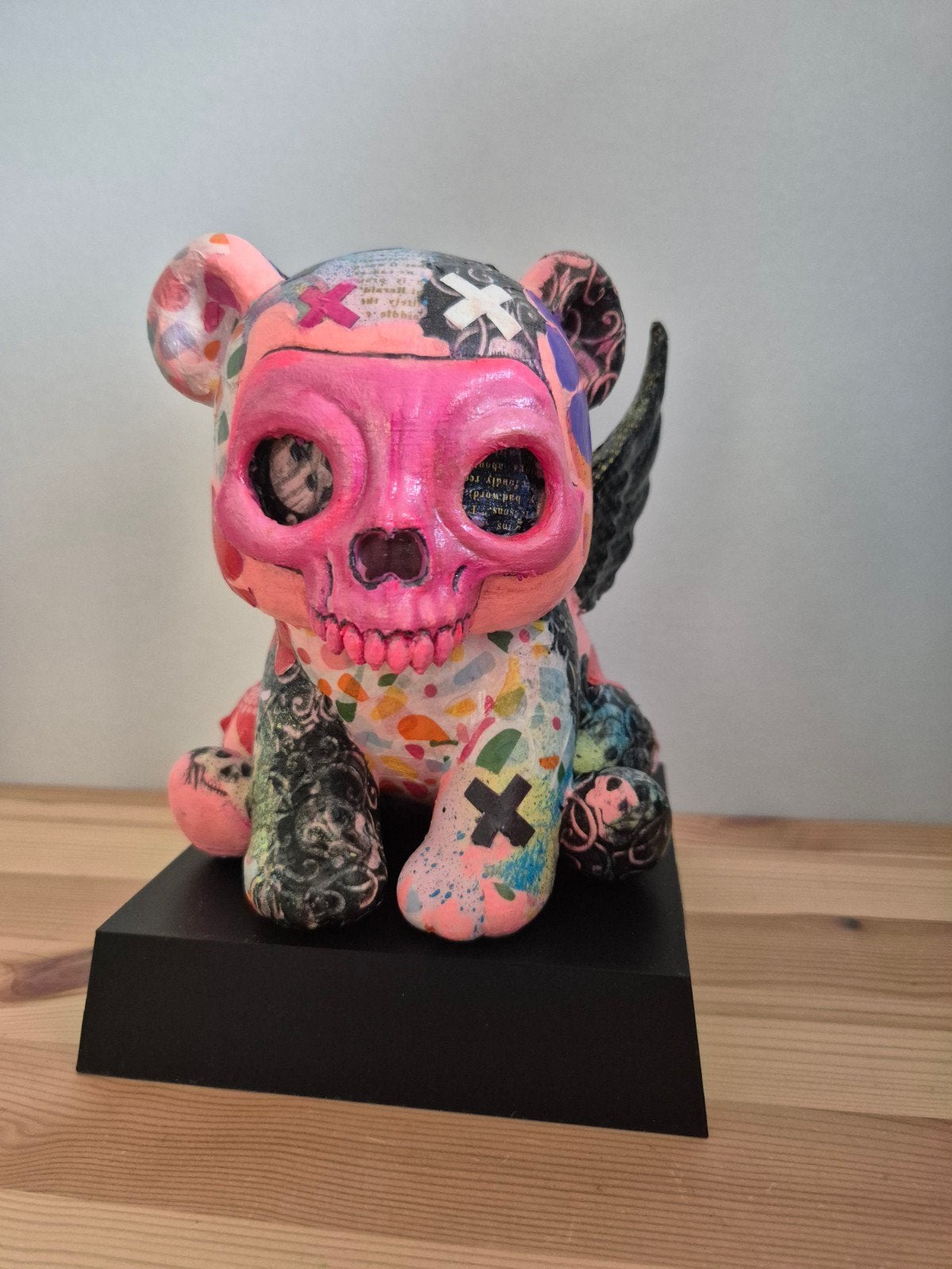 Bear Pixie – DeadCute Series | Uniek Handgemaakt 3D Art Toy, Ophalen of Verzenden