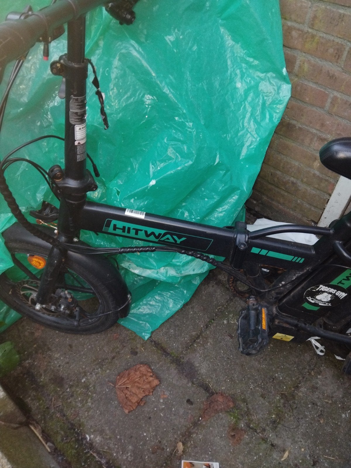 Mini elektrische fiets, Fietsen en Brommers, Fietsen | Vouwfietsen, Ophalen of Verzenden, Gebruikt, 20 inch of meer