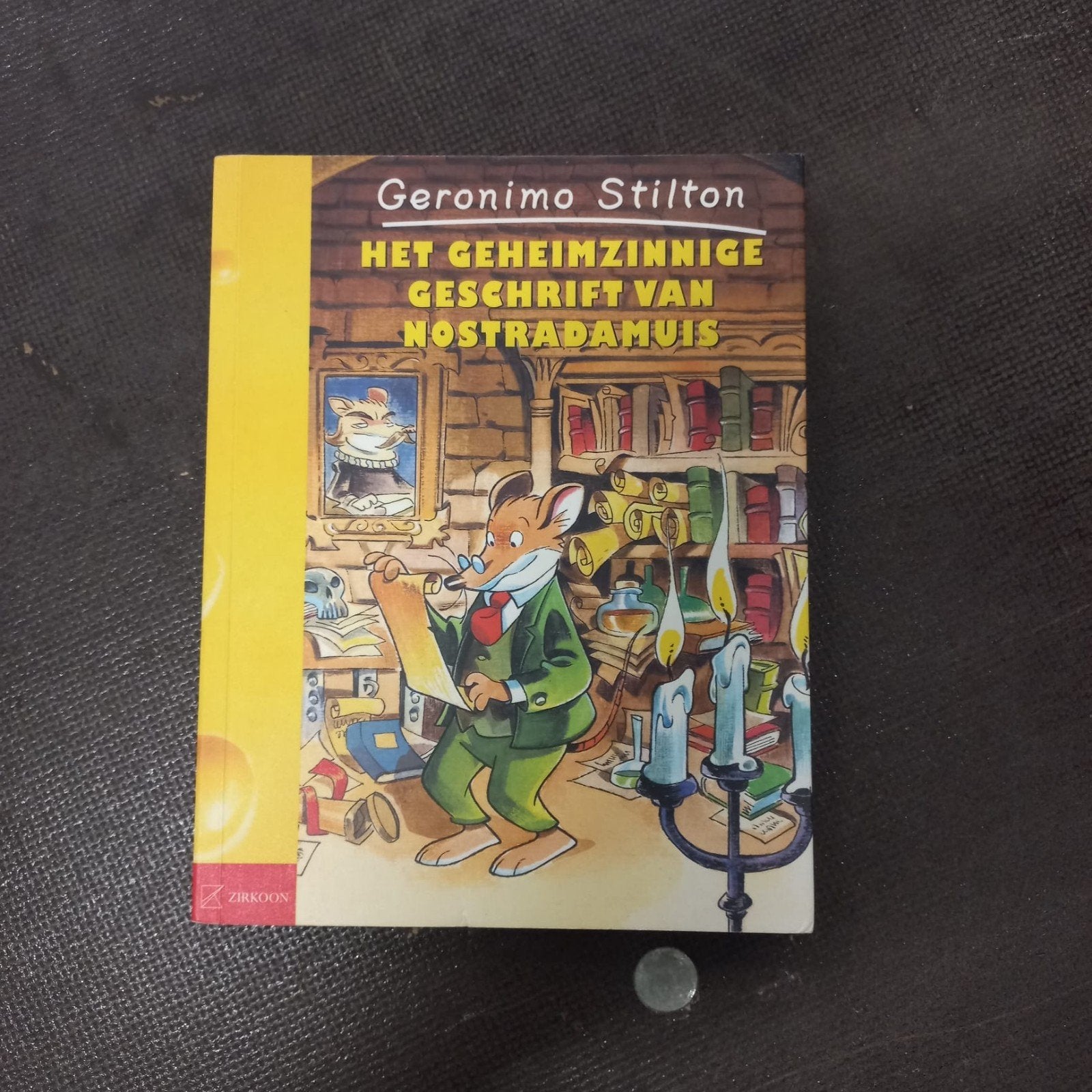 Geronimo Stilton - Het Geheimzinnige Geschrift van, Ophalen, Zo goed als nieuw, Geronimo Stilton, Fictie