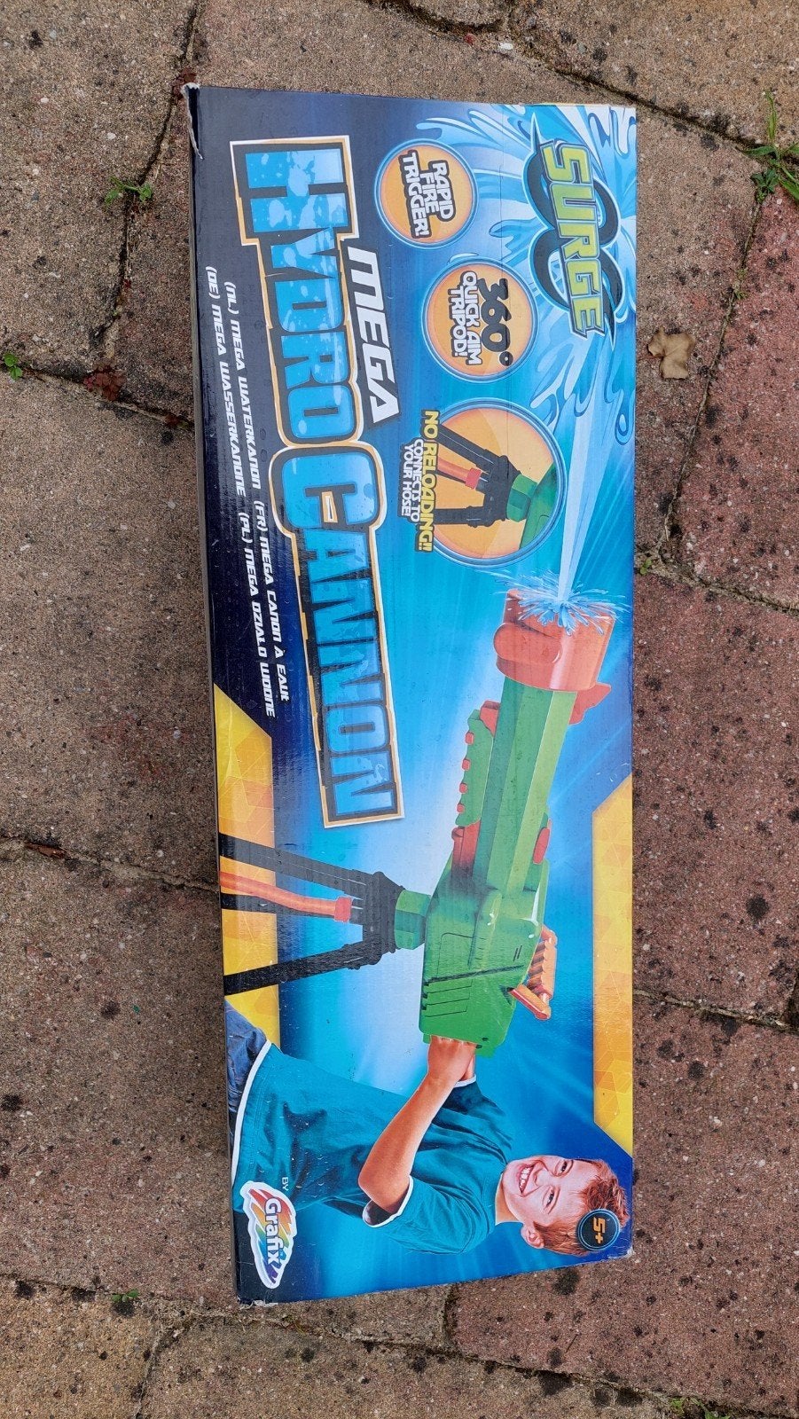Mega Hydro Cannon Waterkanon, Ophalen, Nieuw