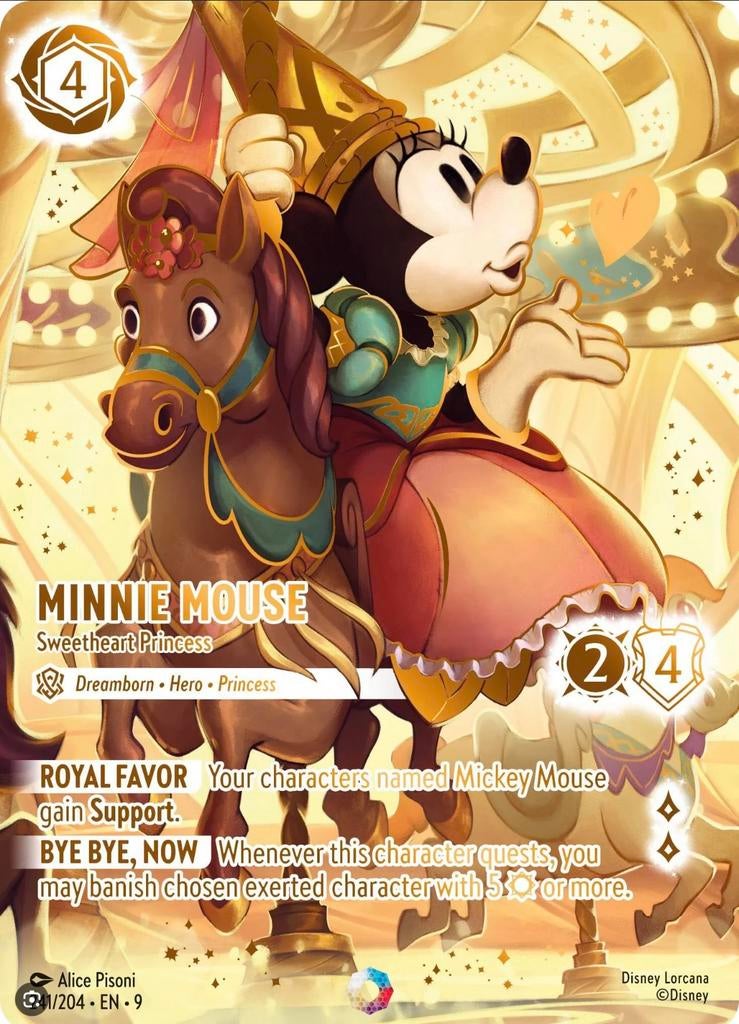 GEZOCHT Lorcana Fabled Minnie Mouse Iconic GEZOCHT, Ophalen of Verzenden, Zo goed als nieuw