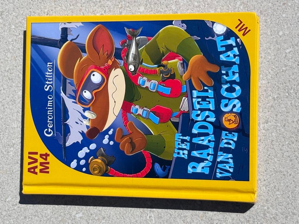 Geronimo Stilton - Het Raadsel van de Schat (AVI M4), Boeken, Ophalen of Verzenden, Gelezen, Fictie algemeen