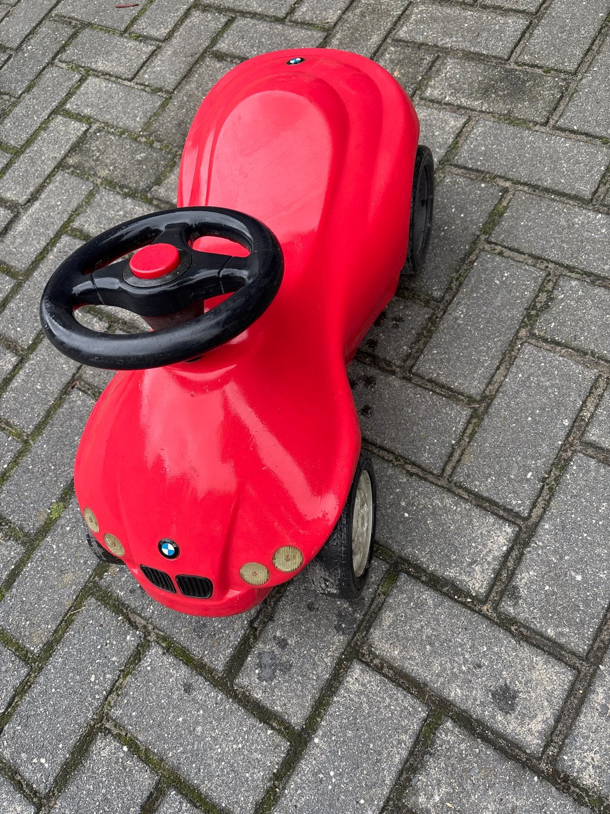 Rode BMW loopauto voor kinderen, Ophalen, Gebruikt, Loopvoertuig