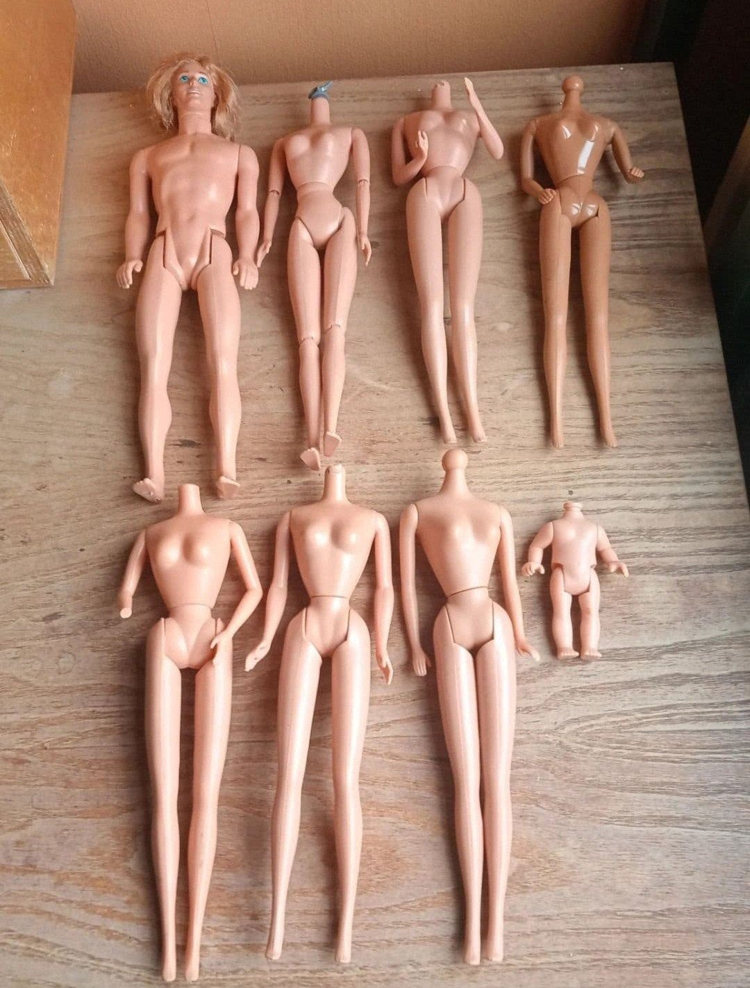 Lot barbie pop figuren, Verzamelen, Poppen, Ophalen of Verzenden, Gebruikt, Pop
