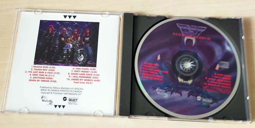 Fist - Reign Of Terror CD 1993, Cd's en Dvd's, Cd's | Hardrock en Metal, Ophalen of Verzenden, Gebruikt
