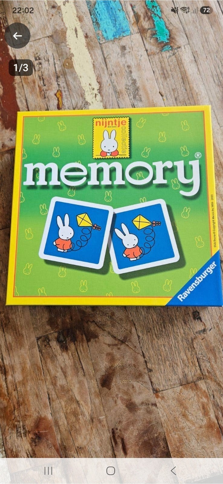 Nijntje Memory Spel, Kinderen en Baby's, Speelgoed | Educatief en Creatief, Gebruikt, Puzzelen, Ontdekken, Ophalen of Verzenden