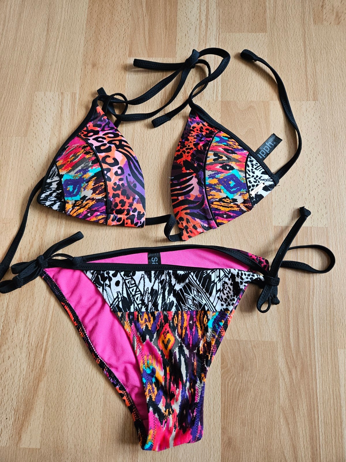 Kleurenrijke bikini met dierenprint Sapph, Meerkleurig, Ophalen of Verzenden, Zo goed als nieuw, Sapph