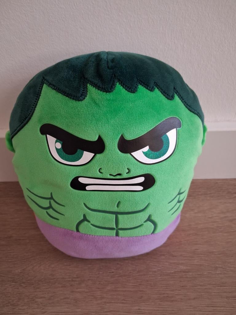 Knuffel TY Hulk Marvel 20 cm groen paars L539, Ophalen of Verzenden, Zo goed als nieuw, Overige typen