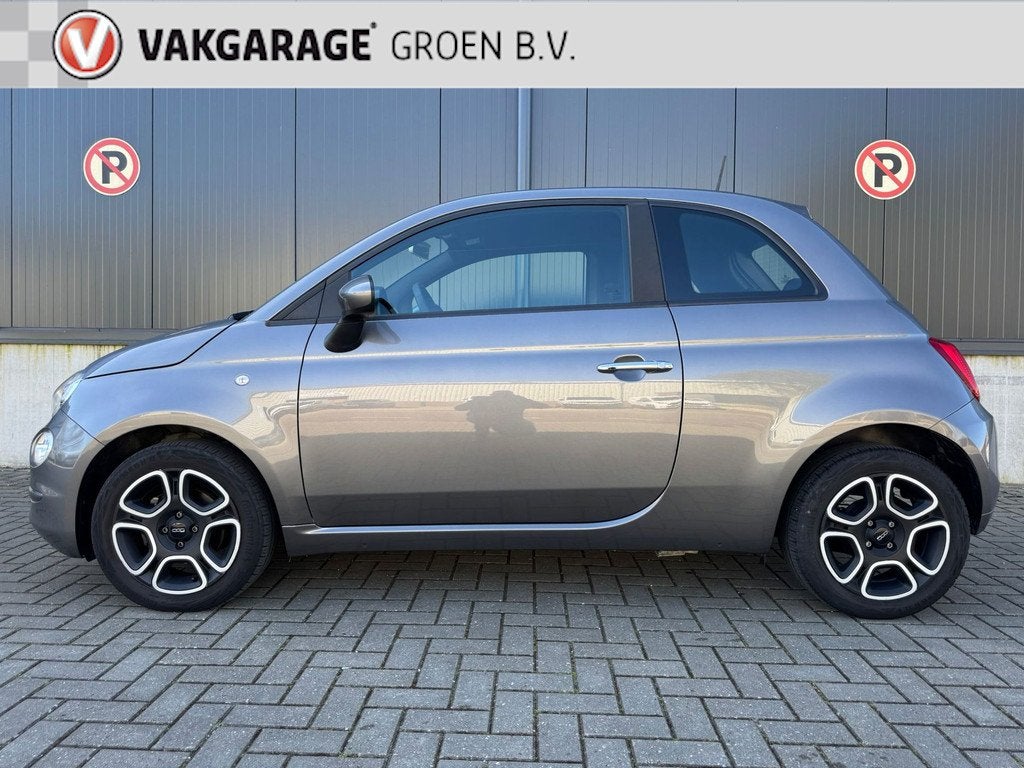 Fiat 500 1.0 Hybrid Cult / airco / cruise !, Auto's, Fiat, Stof, Gebruikt, Euro 6, 4 stoelen