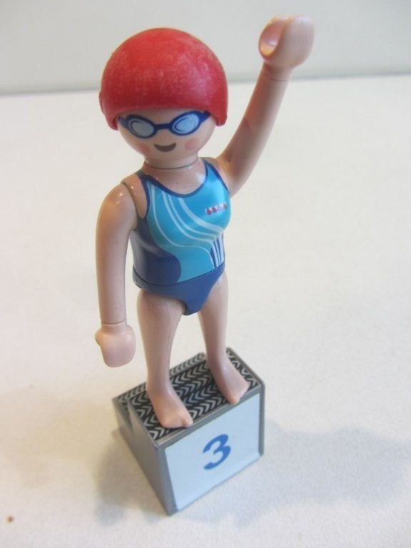 Playmobil Zwemster 5198, Ophalen of Verzenden, Gebruikt, Complete set